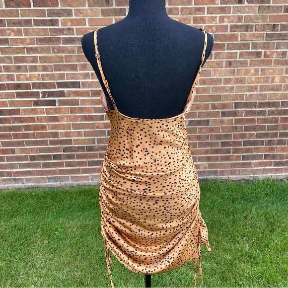 Nyla Cheetah Inspired adjustable Dress - Picture 3 of 13